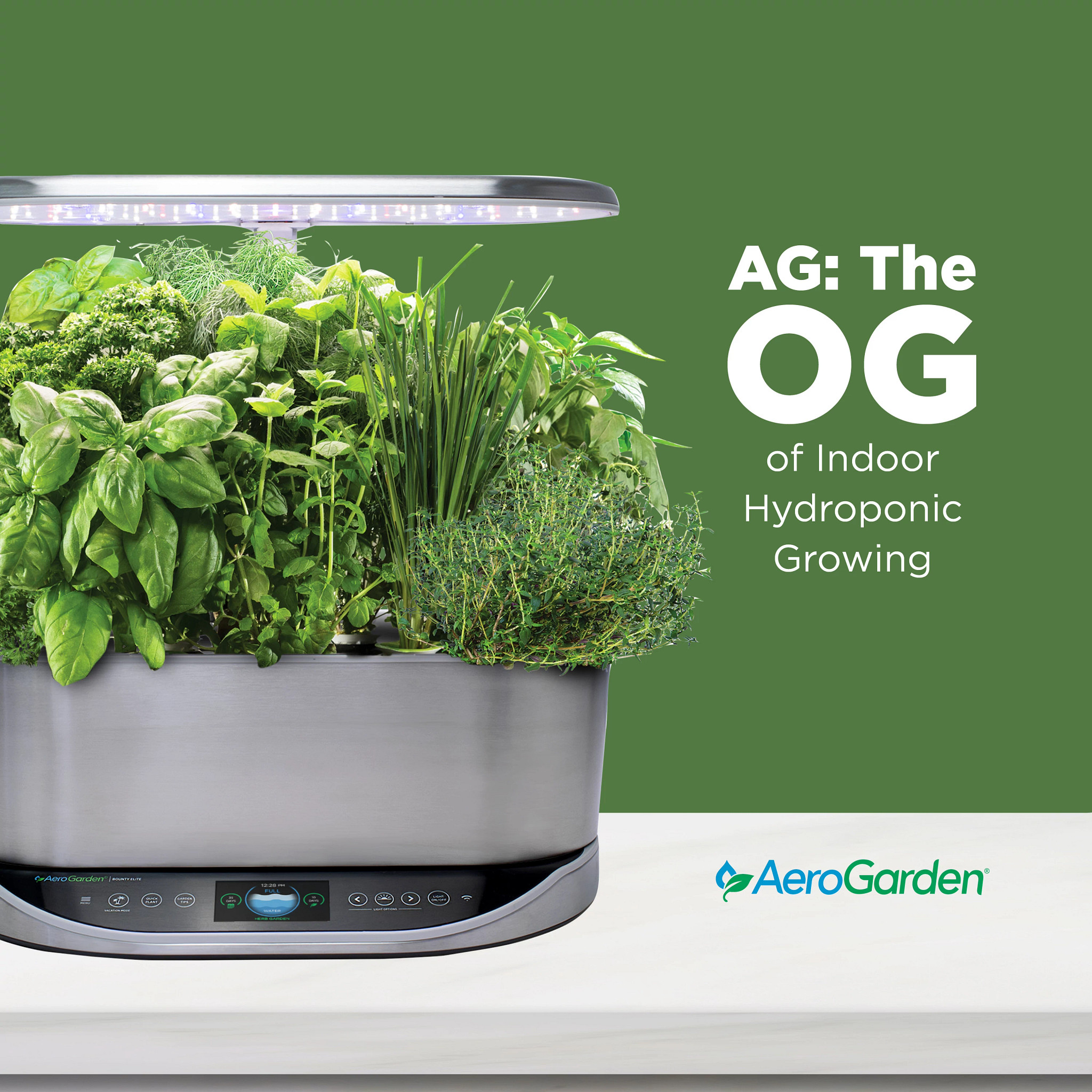 AeroGarden Bounty Elite Indoor Garden Review